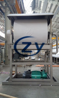 回転式澱粉の排水の機械類SUS304の真空フィルター